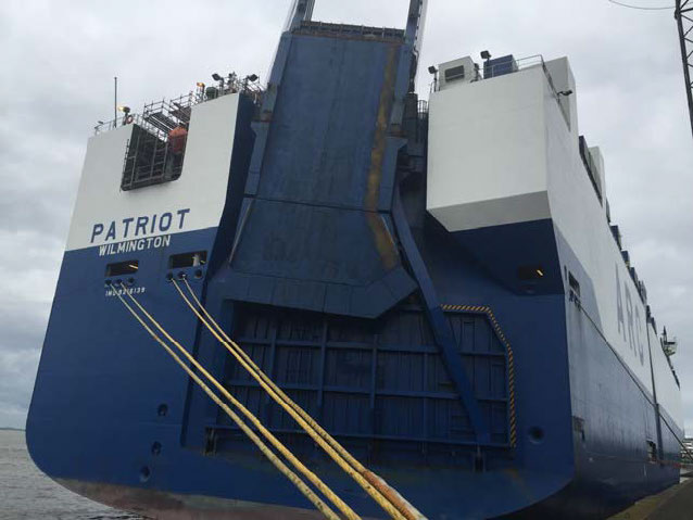 ARC Names its Seventh U.S.-flag Ro-Ro Vessel M/V Patriot - American ...