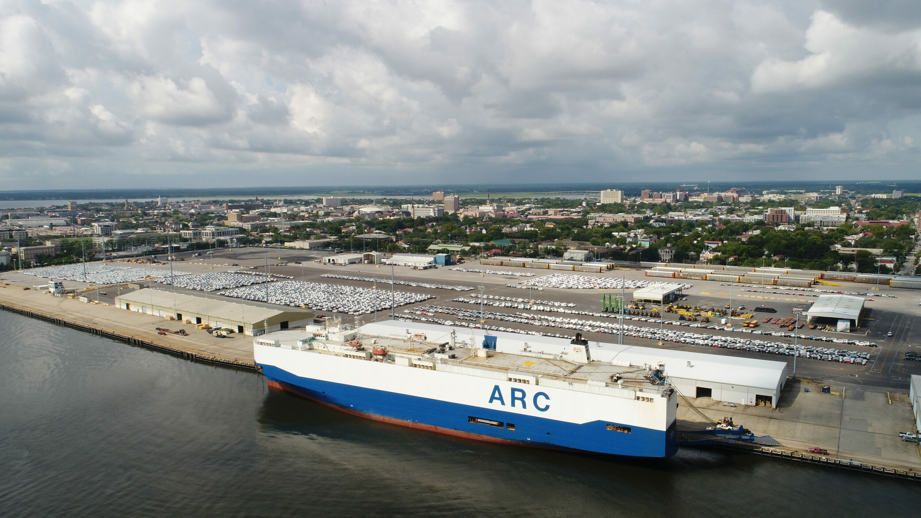 ARC Schedule - An ARC Ship at Port