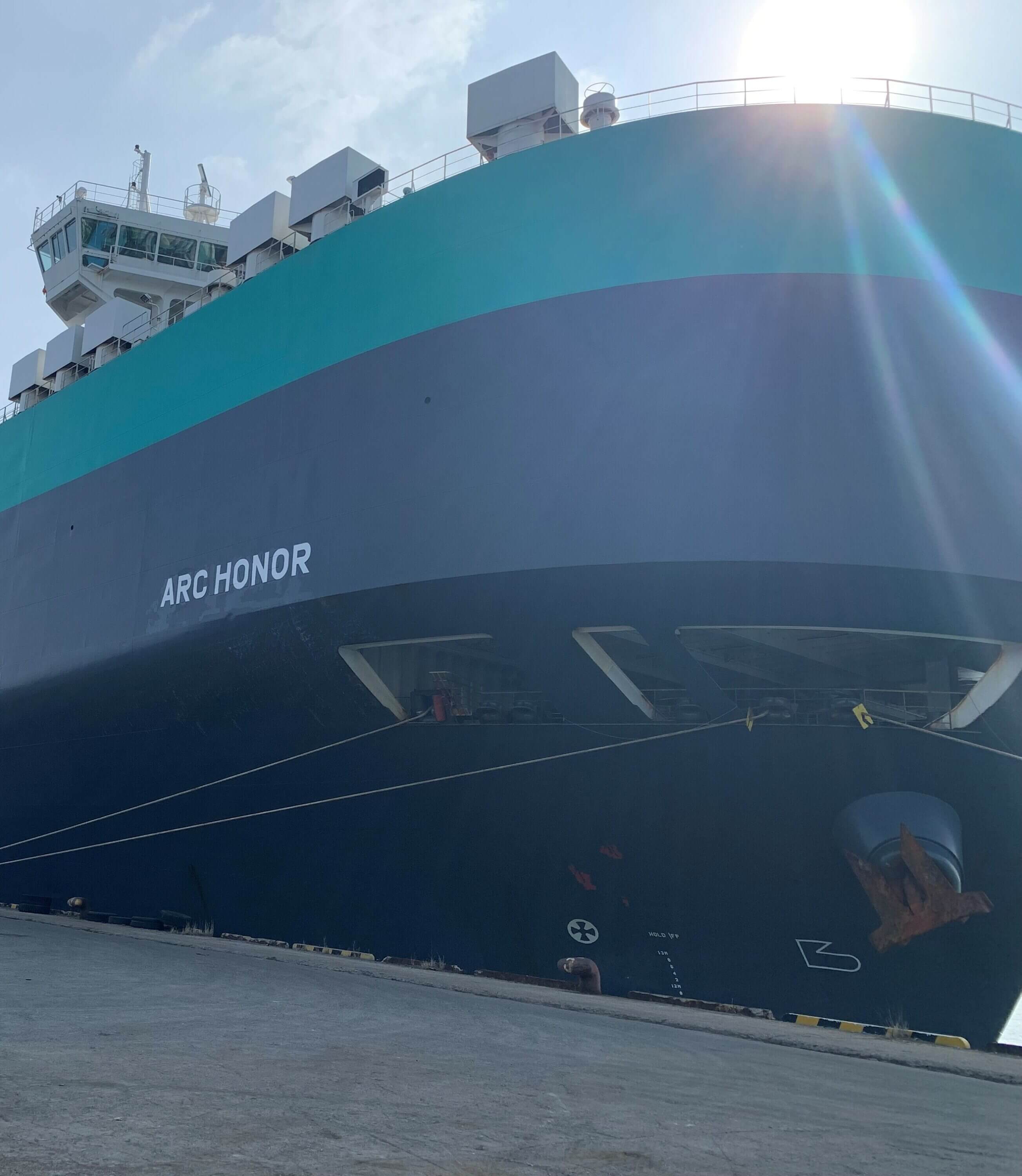 ARC Group Adds M/V ARC Honor to U.S.-flag Fleet - American Roll-On Roll ...